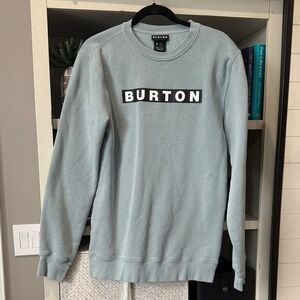 Burton light blue Crewneck Sweater